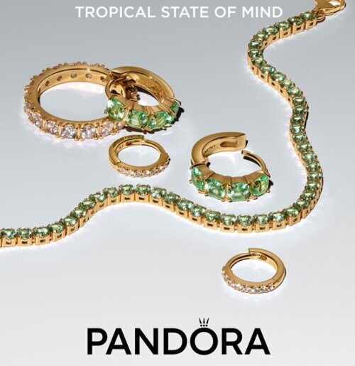 С усещане за тропически разкош с Pandora!