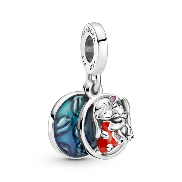 Disney x Pandora Талисман висулка Лило & Стич, Охана