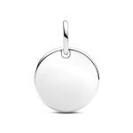 Pandora медальон за гравиране от стерлингово сребро и диамант 0.012 ct.