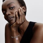 Pandora Талисман висулка Искрящо сърце