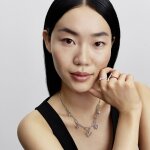 Pandora Талисман висулка Искрящо сърце