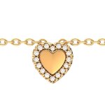 Pandora Колие Сърце от злато