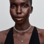 Pandora Обеци Красива като цвете