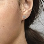 Pandora Обеци Сърце на принцеса