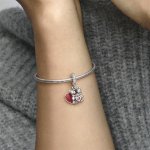 Disney x Pandora Талисман висулка С обич, Мики & Мини