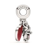Disney x Pandora Талисман висулка С обич, Мики & Мини