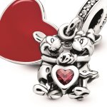 Disney x Pandora Талисман висулка С обич, Мики & Мини