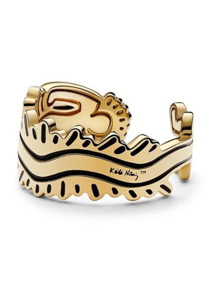 Keith Haring x Pandora Пръстен Wavy Figure