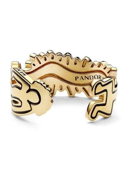 Keith Haring x Pandora Пръстен Wavy Figure