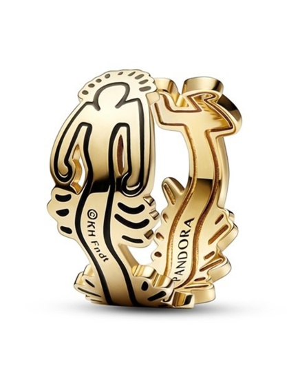 Keith Haring x Pandora Пръстен Wavy Figure