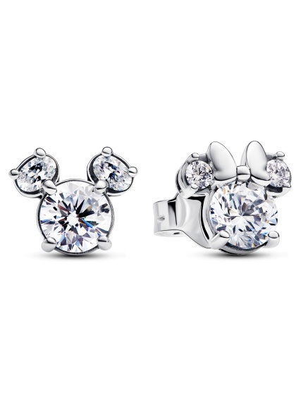 Disney x Pandora Обеци Мики и Мини Маус