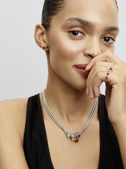 Disney x Pandora Обеци Панделката на Снежанка