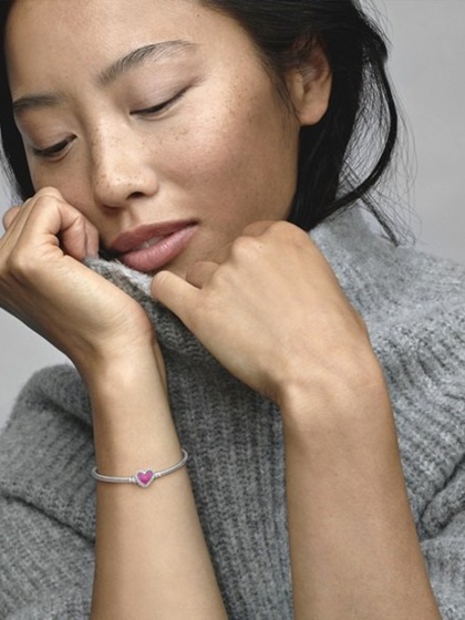 Keith Haring x Pandora Гривна Radiant Heart