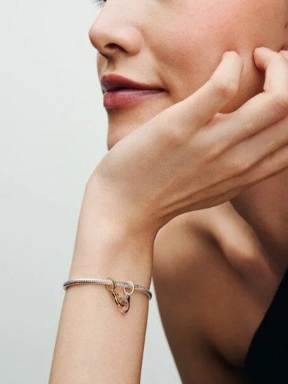 Pandora Талисман висулка от две части Заедно в добро и зло
