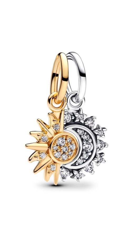 Pandora Талисман висулка Слънце и Луна