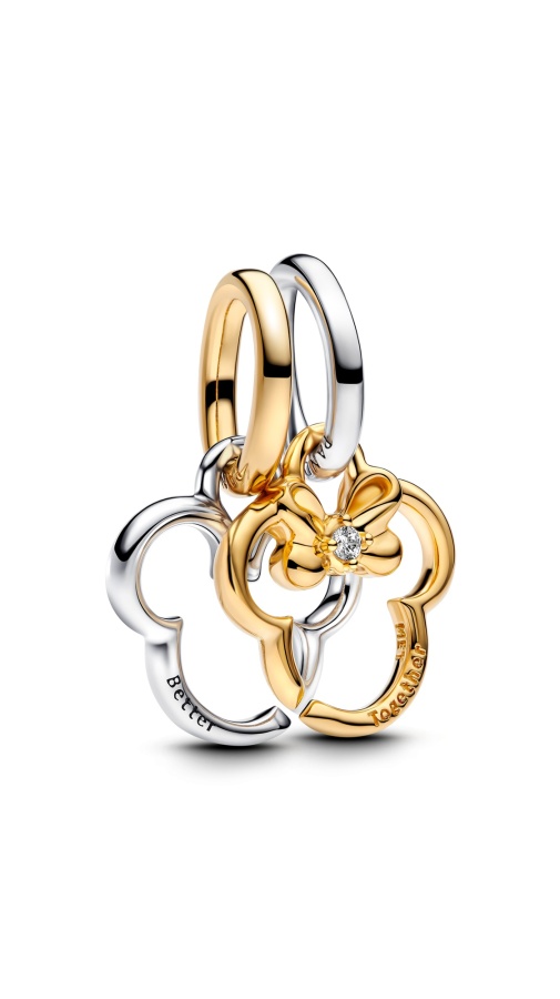Disney x Pandora Талисман висулка Вълшебства с Мини и Мики