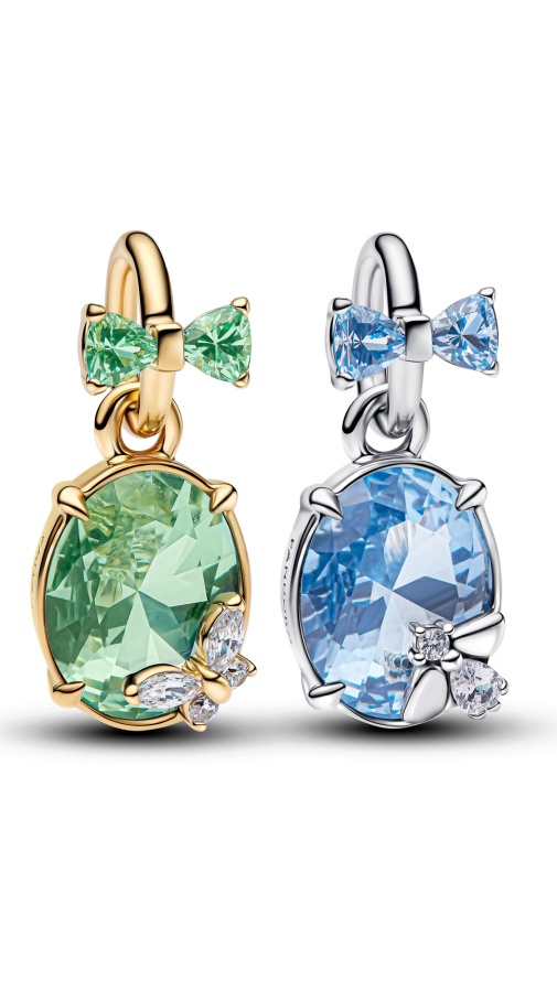 Bridgerton x Pandora Двоен талисман Безупречна