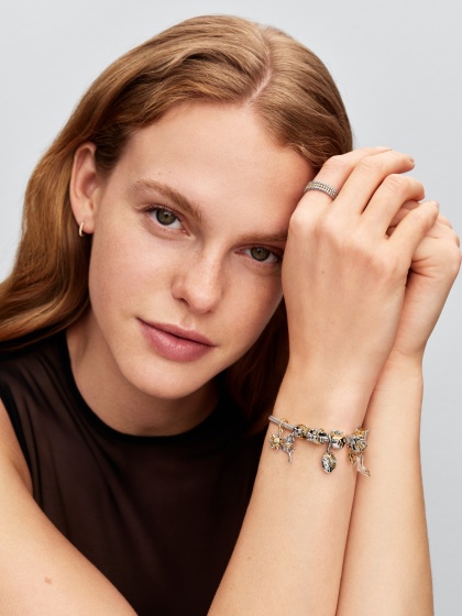 Disney x Pandora Талисман висулка Розата на Бел