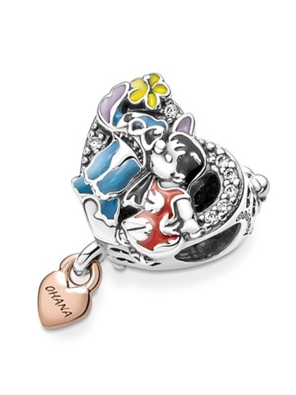 Disney x Pandora Талисман Охана, Лило и Стич