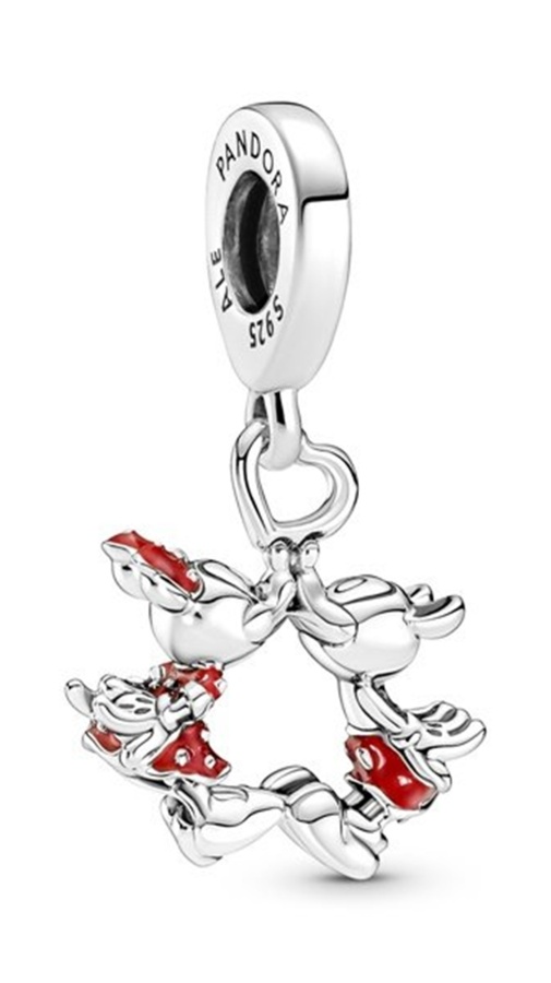 Disney x Pandora Талисман висулка Вълнуваща целувка