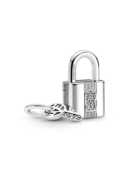 Pandora Талисман висулка за гравиране Да запазим любовта си