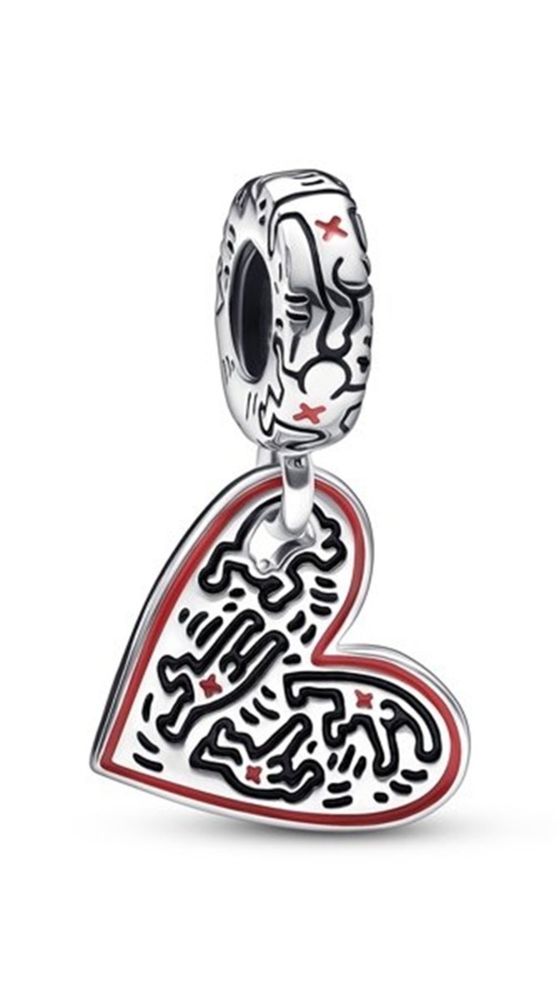 Keith Haring x Pandora Талисман висулка Line Art People