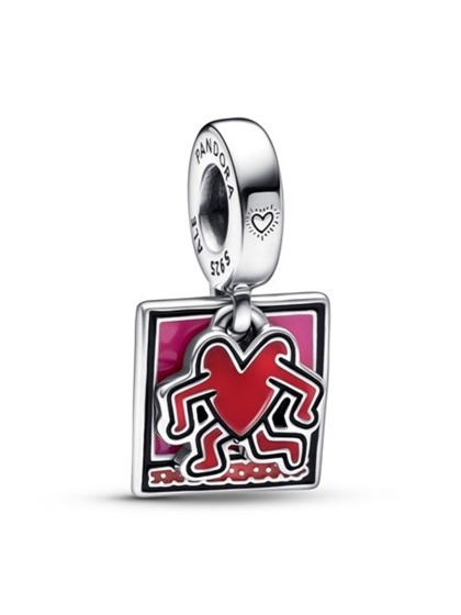 Keith Haring x Pandora Талисман висулка Walking Heart