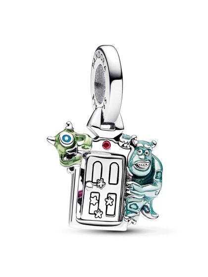 Disney x Pandora Талисман висулка Mike, Sulley, and Boo