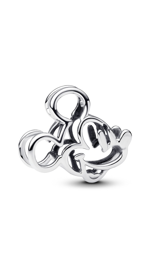 Disney x Pandora Талисман Мики силует