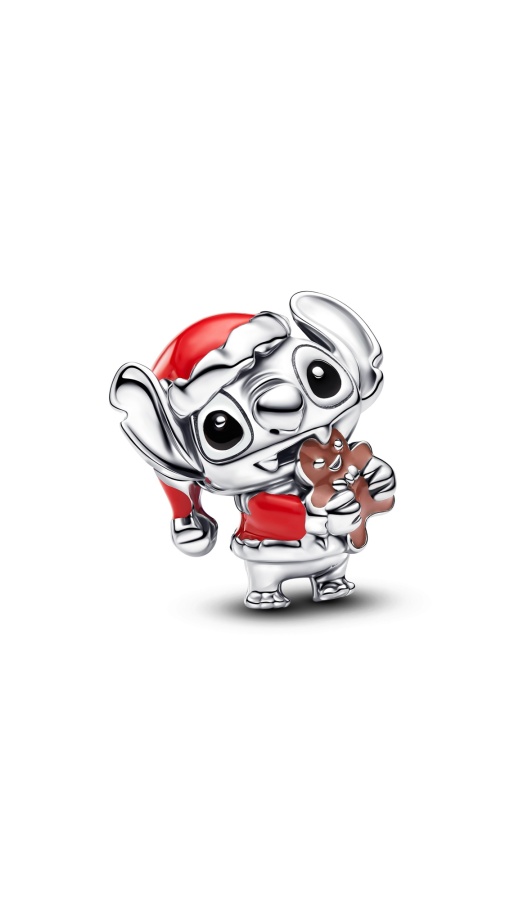 Disney x Pandora Талисман Стич обича Коледа