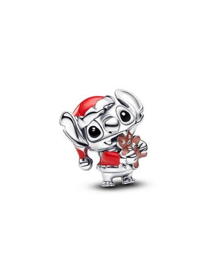 Disney x Pandora Талисман Стич обича Коледа
