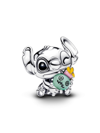 Disney x Pandora Талисман Стич и Скрамп