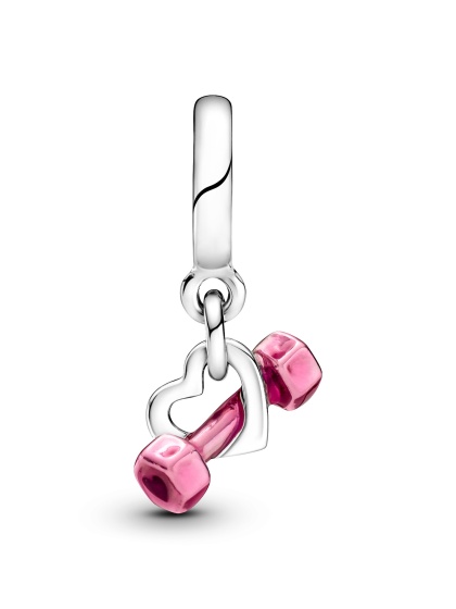 Pandora Moments Талисман висулка Обичам да спортувам